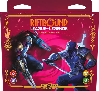 Riftbound: League of Legends - Showdown Deck - Vendetta Zed vs Shen