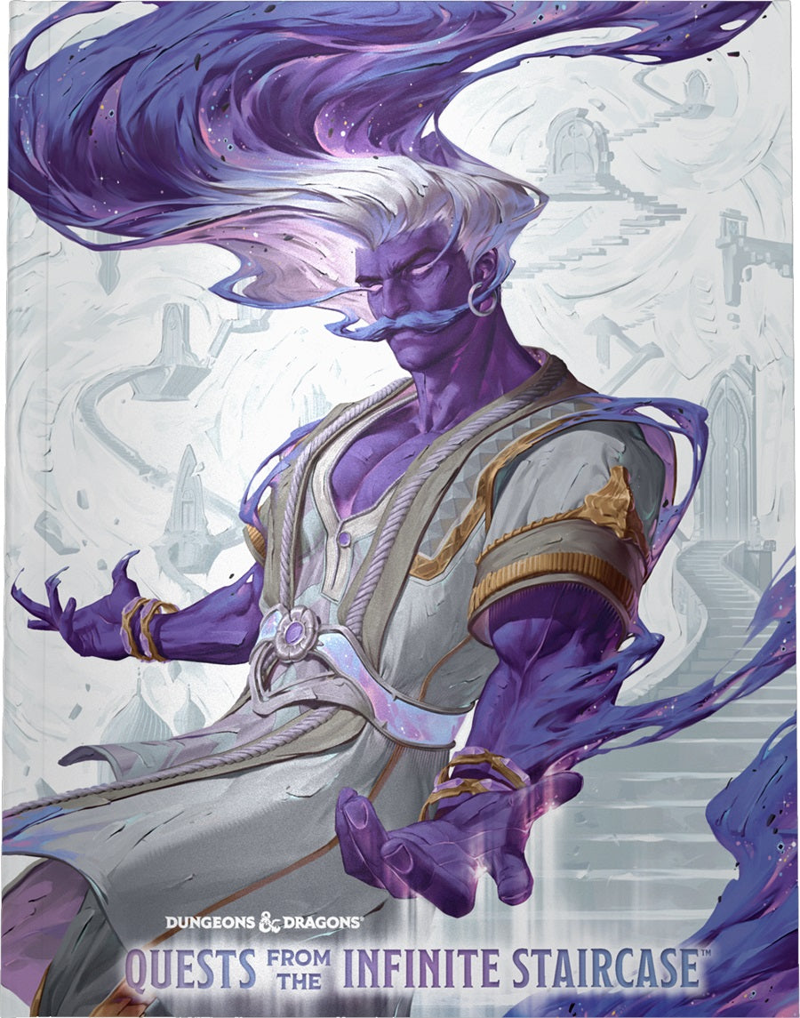 D&D RPG Quests From The Infinite Staircase (Alt Cover)