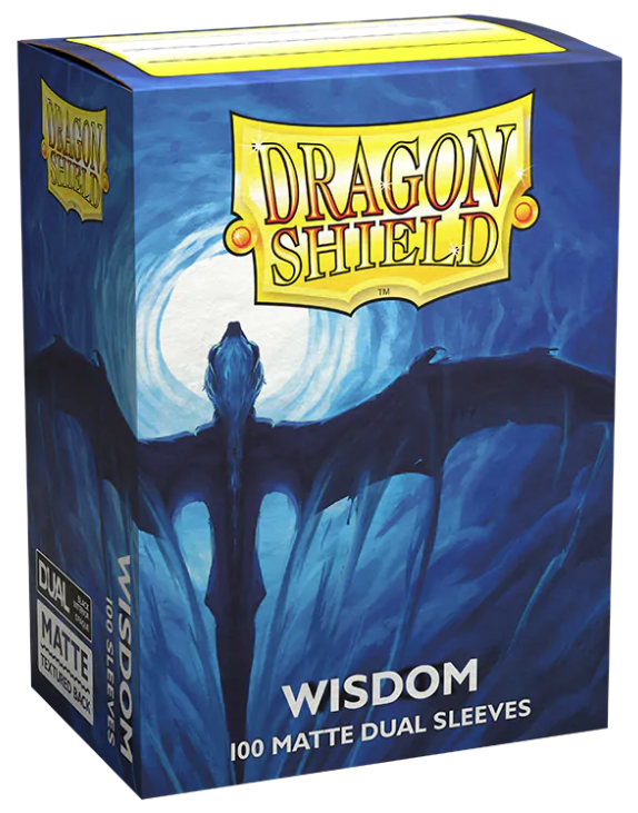 DRAGON SHIELD SLEEVES DUAL MATTE WISDOM 100CT