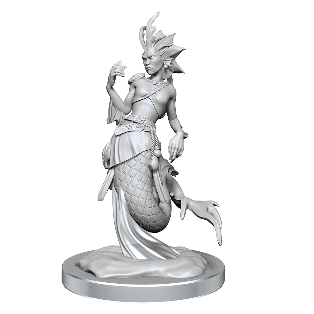 DND Unpainted Minis WV20 Merfolk – The Hooded Goblin