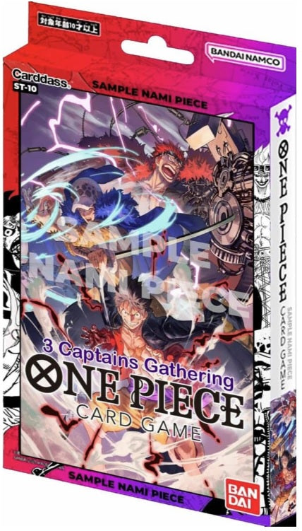 ONE PIECE CG ULTRA DECK THE THREE CAPTAINS