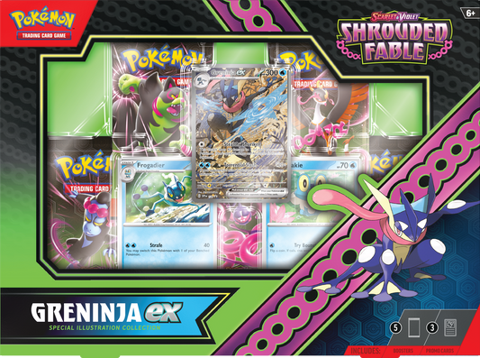 Pokemon Shrouded Fable GRENINJA EX Special Illustration Collection