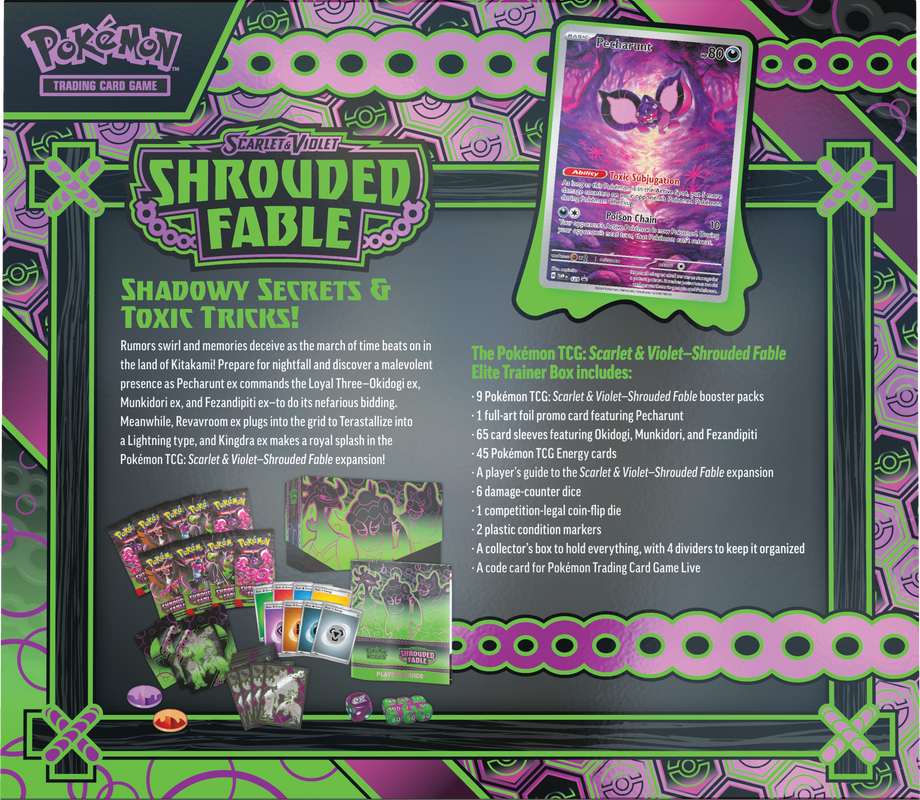 Pokemon Shrouded Fable: Elite Trainer Box