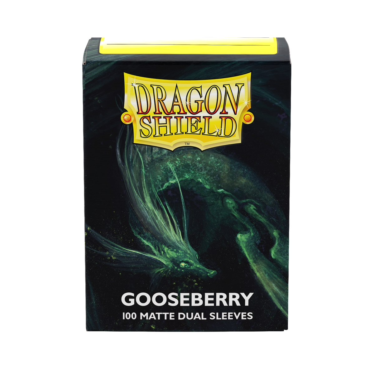 DRAGON SHIELD SLEEVES DUAL MATTE PASTELS GOOSEBERRY 100CT