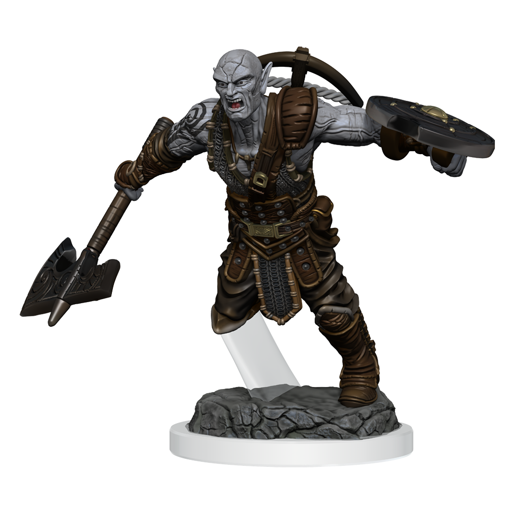 DND Unpainted Minis WV20 Earth Genasi Fighter