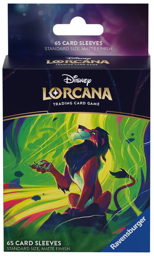 Disney Lorcana Scar Card Sleeve Set