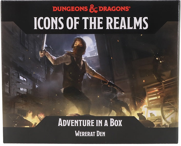 DND ICONS ADVENTURE IN A BOX WERERAT DEN – The Hooded Goblin