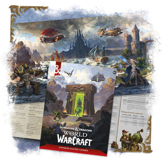 ***Pre-Order*** D&D RPG World of Warcraft DM Screen