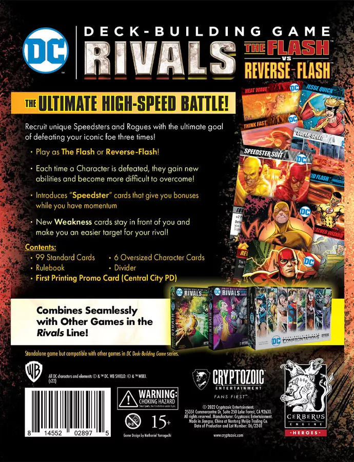 DC COMICS DBG: RIVALS FLASH VS REVERSE FLASH