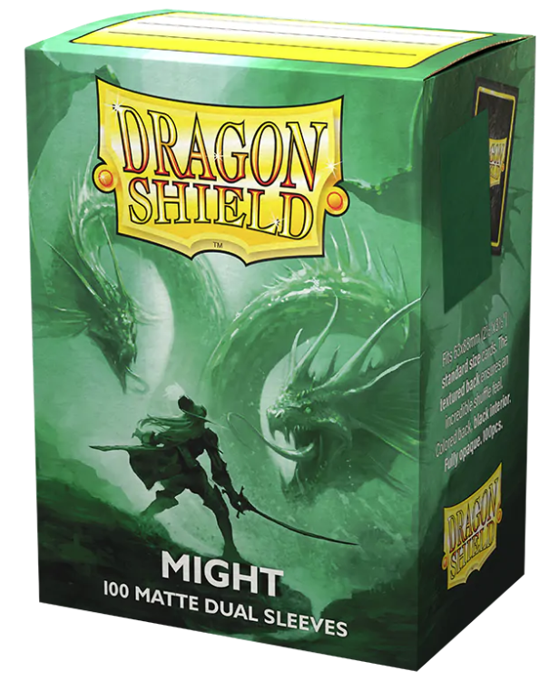 DRAGON SHIELD SLEEVES DUAL MATTE MIGHT 100CT