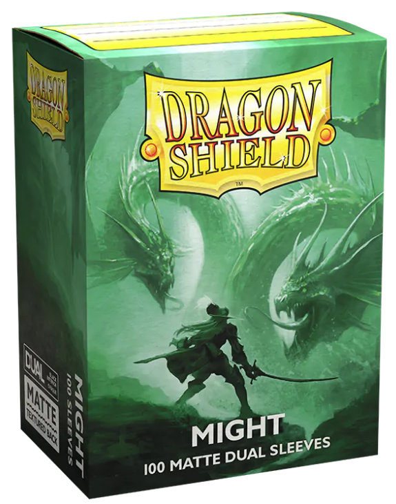 DRAGON SHIELD SLEEVES DUAL MATTE MIGHT 100CT