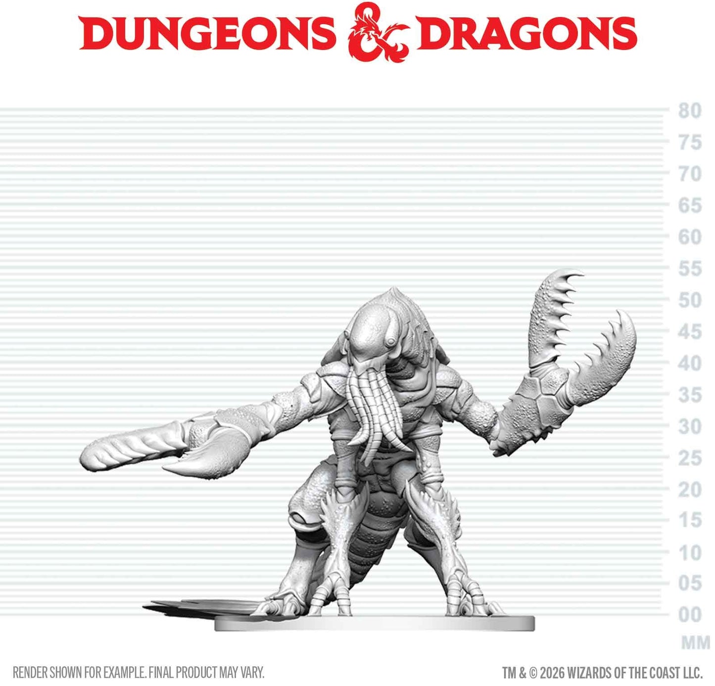 DND Unpainted Minis: Chuul