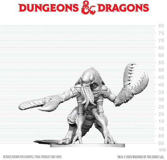 DND Unpainted Minis: Chuul