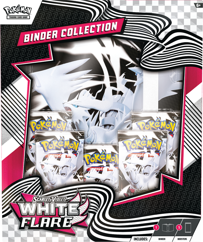 Pokemon White Flare Binder Collection
