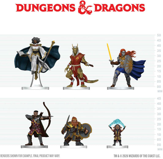 ***Pre-Order*** D&D Icons Player's Handbook Swords and Staves Starter Set