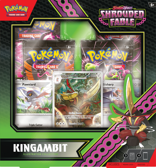 Pokemon Shrouded Fable KINGAMBIT Illustration Collection