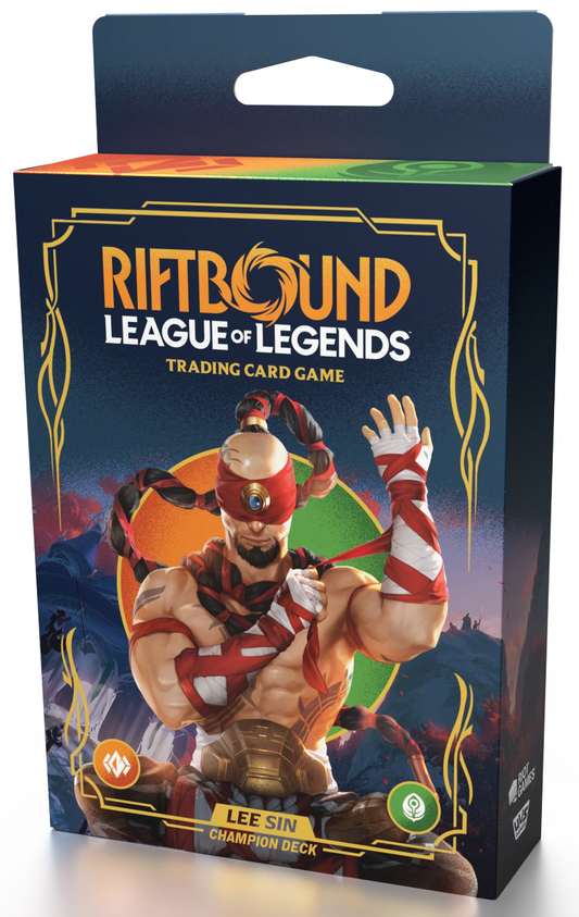 Riftfbound League of Legends TCG: Champion Deck Lee Sin