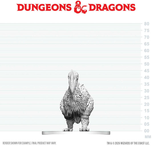 DND Unpainted Minis: Axe Beak