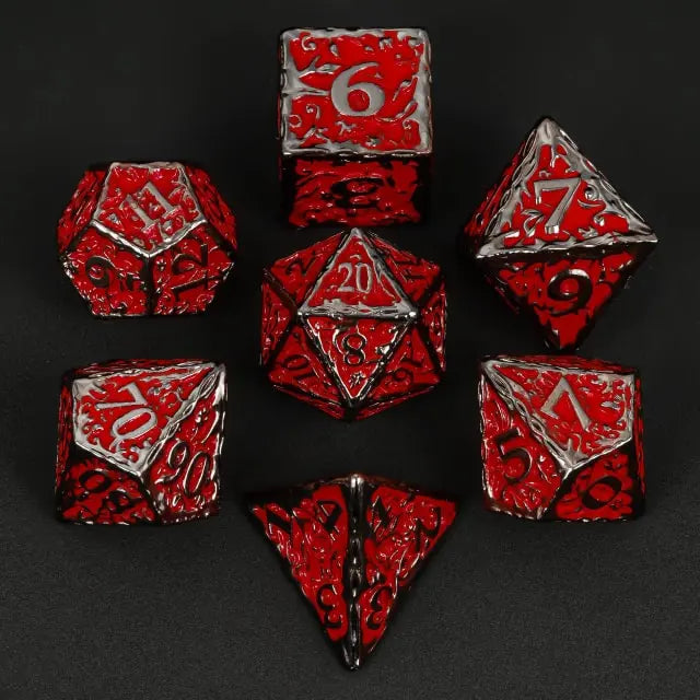 Druids Blood Grove - Metal Dice Set