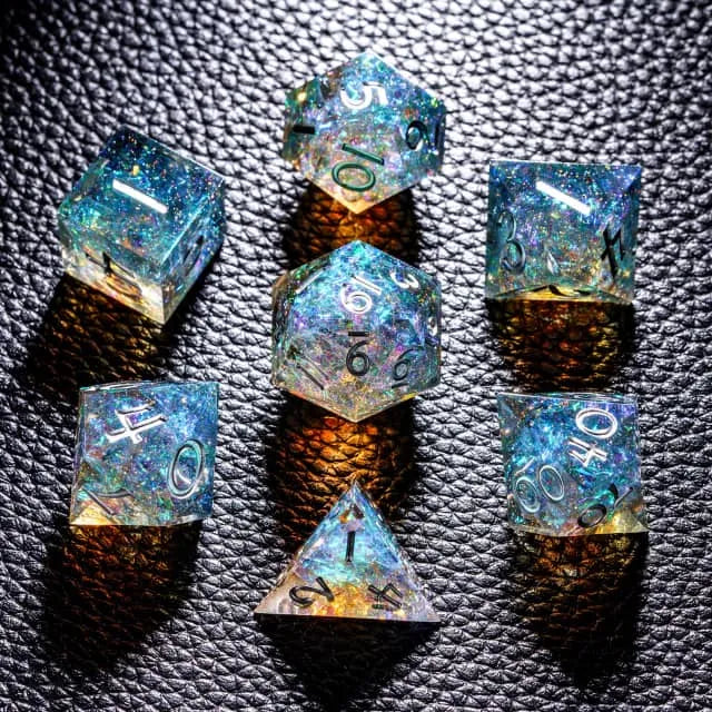 Moonshard - Sharp Edge Resin Dice Set