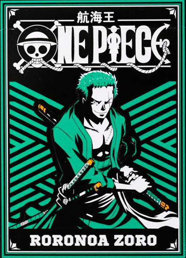 One Piece Playing Cards: Roronoa Zoro