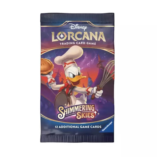 Disney Lorcana Shimmering Skies Booster Pack