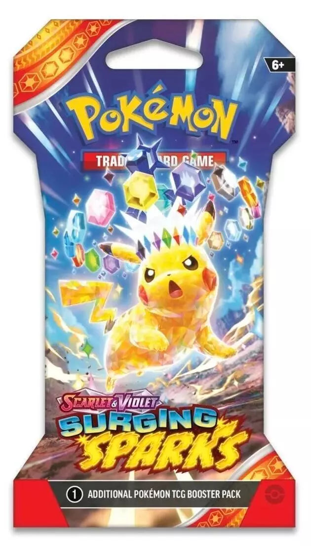 Pokémon TCG: Scarlet & Violet - Surging Sparks - Booster Sleeved Pack