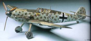 Tamiya Messerschmitt Bf109 E3 Scale Aircraft Model Kit