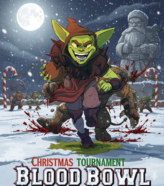 Hooded Goblin Blood Bowl Christmas Tournament December 13th