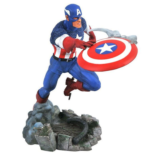 Marvel Gallery Captain America Pvc Diorama