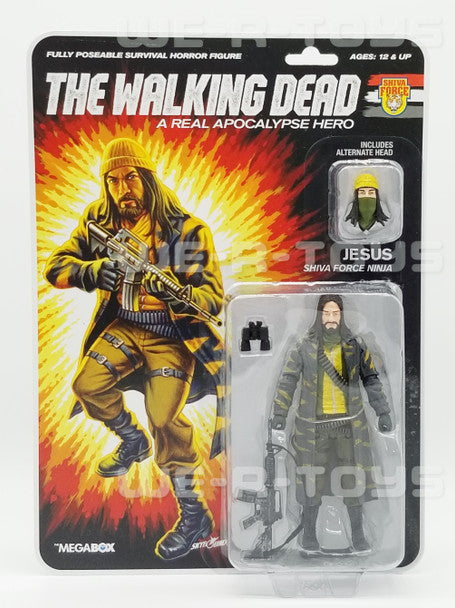 The Walking Dead Jesus Shiva Force Ninja MegaBox SkyBound Action Figure