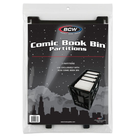 Comic Book Bin Partitions - Comic Supplies - The Hooded Goblin