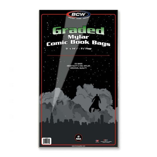 Graded Comic Mylar - 2 Mil - Comic Supplies - The Hooded Goblin