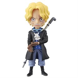 One Piece 3" World Collectible Mini Figure: Sabo - Figurine - The Hooded Goblin