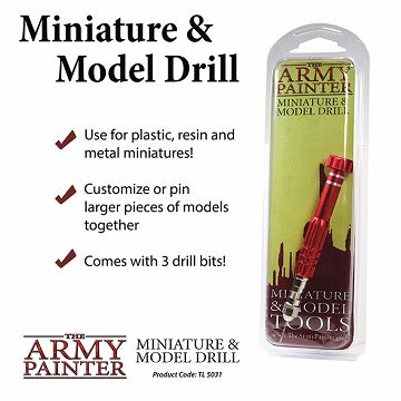 Army Painter: Miniature & Model Drill - Hobby Supplies - The Hooded Goblin