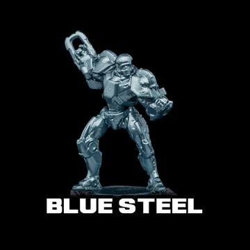 Blue Steel Metallic Acrylic Paint