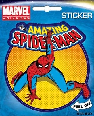 Amazing Spider-Man Orange Background Logo 4 Inch Sticker - Sticker - The Hooded Goblin