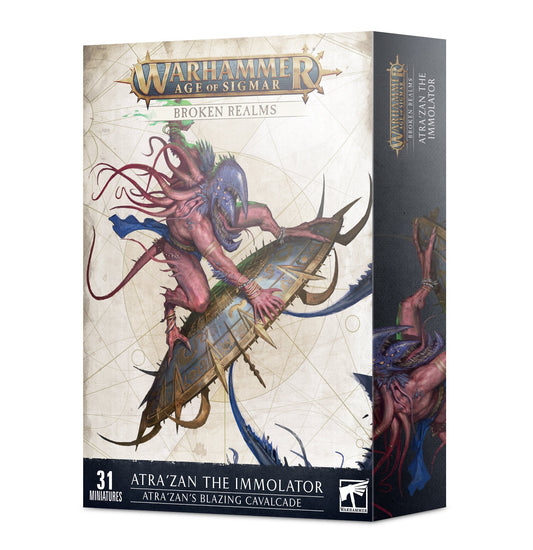 Atra’zan’s Blazing Cavalcade - Warhammer: Age of Sigmar - The Hooded Goblin