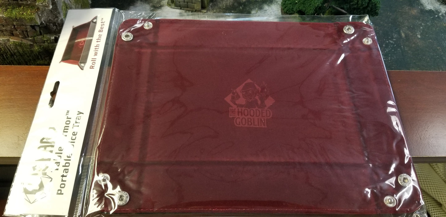 Hooded Goblin Die Hard Dice Tray (With Hooded Goblin Logo) - Dice - The Hooded Goblin