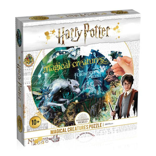 Harry Potter "Magical Creatures" Puzzle - Board Game - The Hooded Goblin
