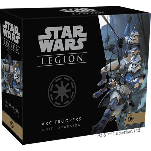 Star Wars - Legion - Arc Troopers Unit Expansion - Star Wars Legion - The Hooded Goblin