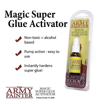 Magic Superglue Activator Pump 20Ml - Glue - The Hooded Goblin