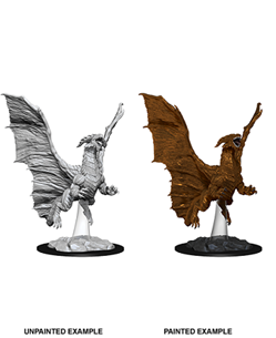 Dungeons & Dragons Nolzur’S Marvelous Miniatures: Young Copper Dragon - Dungeons and Dragons - The Hooded Goblin