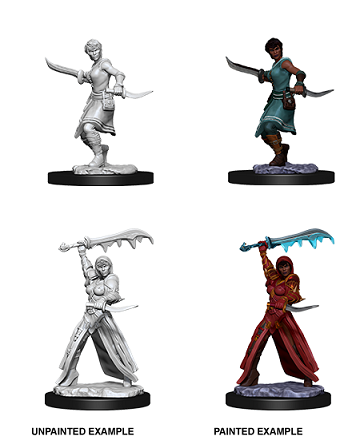 D&D Unpainted Minis Wv10 Female Human Rogue - Roleplaying Games - The Hooded Goblin