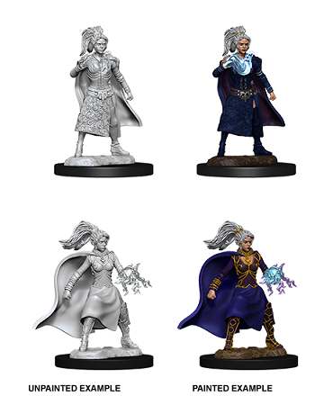 Dnd Unpainted Minis Wv10 Female Human Sorcerer - Roleplaying Games - The Hooded Goblin