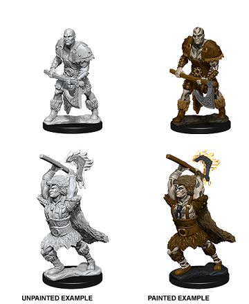 Dnd Unpainted Minis Wv10 Male Goliath Barbarian - Roleplaying Games - The Hooded Goblin