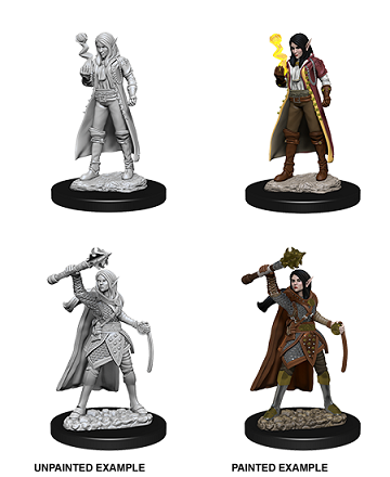 Dnd Unpainted Minis Wv10 Female Elf Cleric - Roleplaying Games - The Hooded Goblin