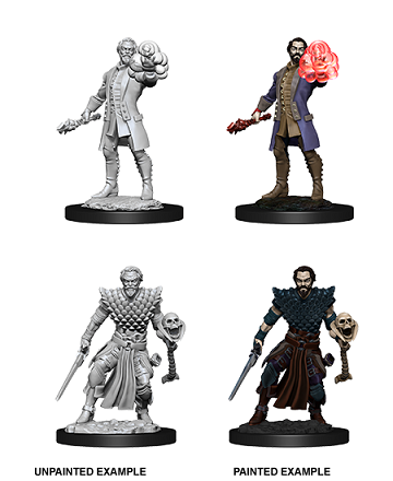 Dnd Unpainted Minis Wv10 Male Human  Warlock - Roleplaying Games - The Hooded Goblin
