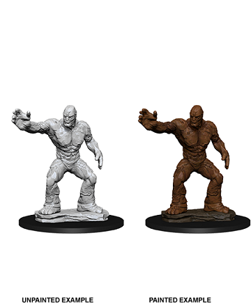 Dnd Unpainted Minis Wv10 Clay Golem - Roleplaying Games - The Hooded Goblin