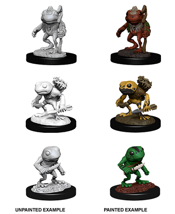 Dnd Unpainted Minis Wv10 Grung - Roleplaying Games - The Hooded Goblin